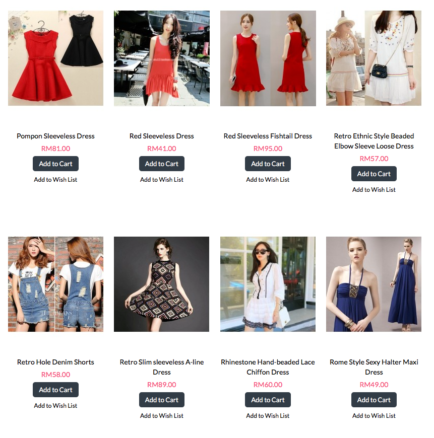 Women Dress Malaysia Online Store - Fashion Directory Malaysia